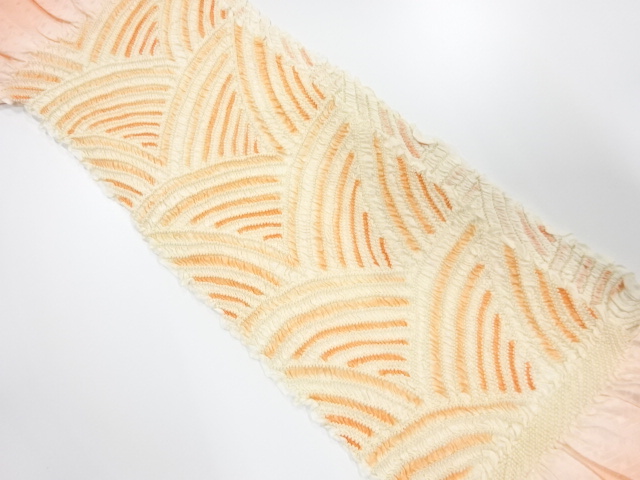 正絹　絞り　帯揚げ